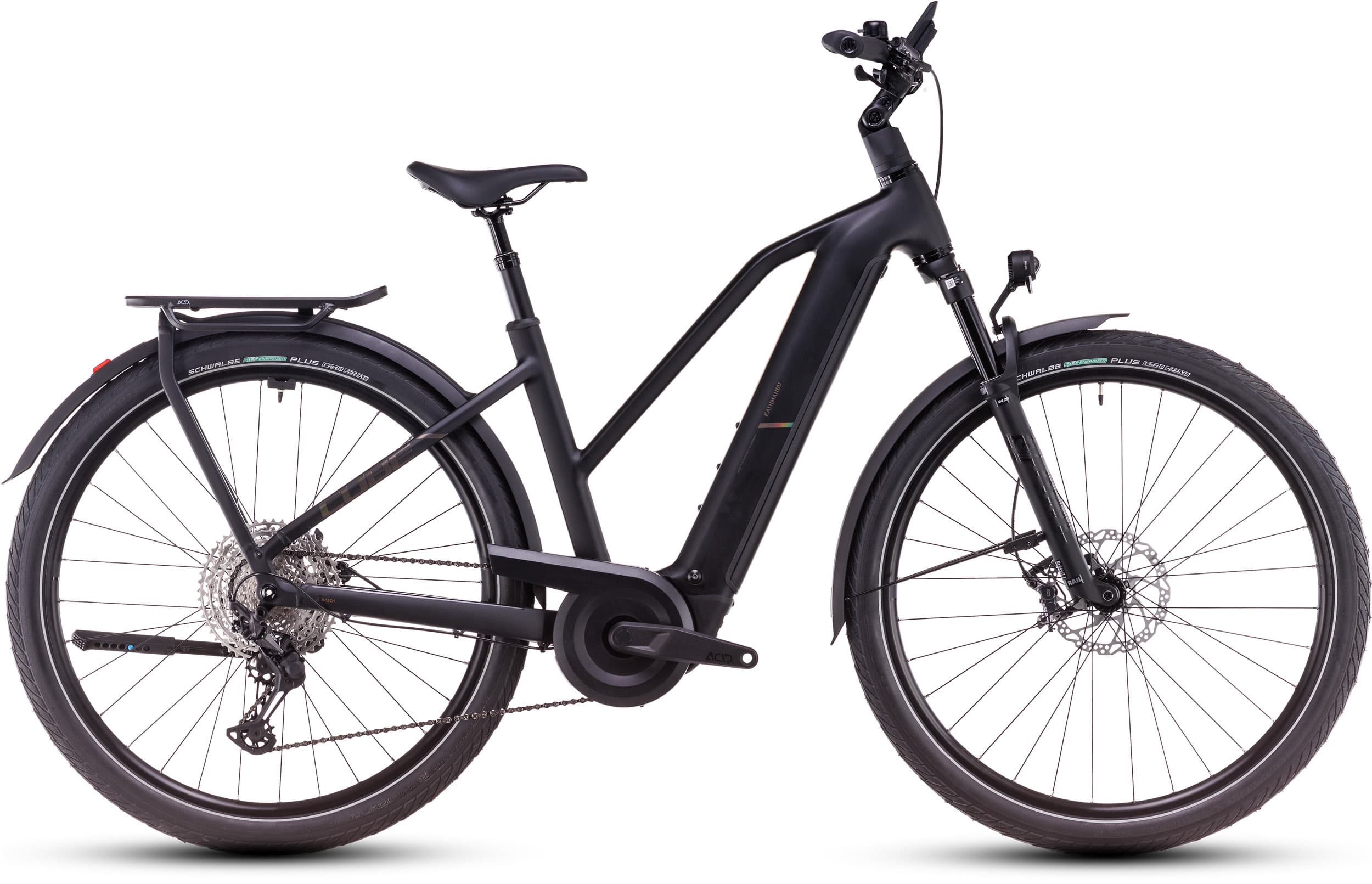 Cube Kathmandu Hybrid EXC 800 Lady black´n´prism - Trapeze 58 cm
