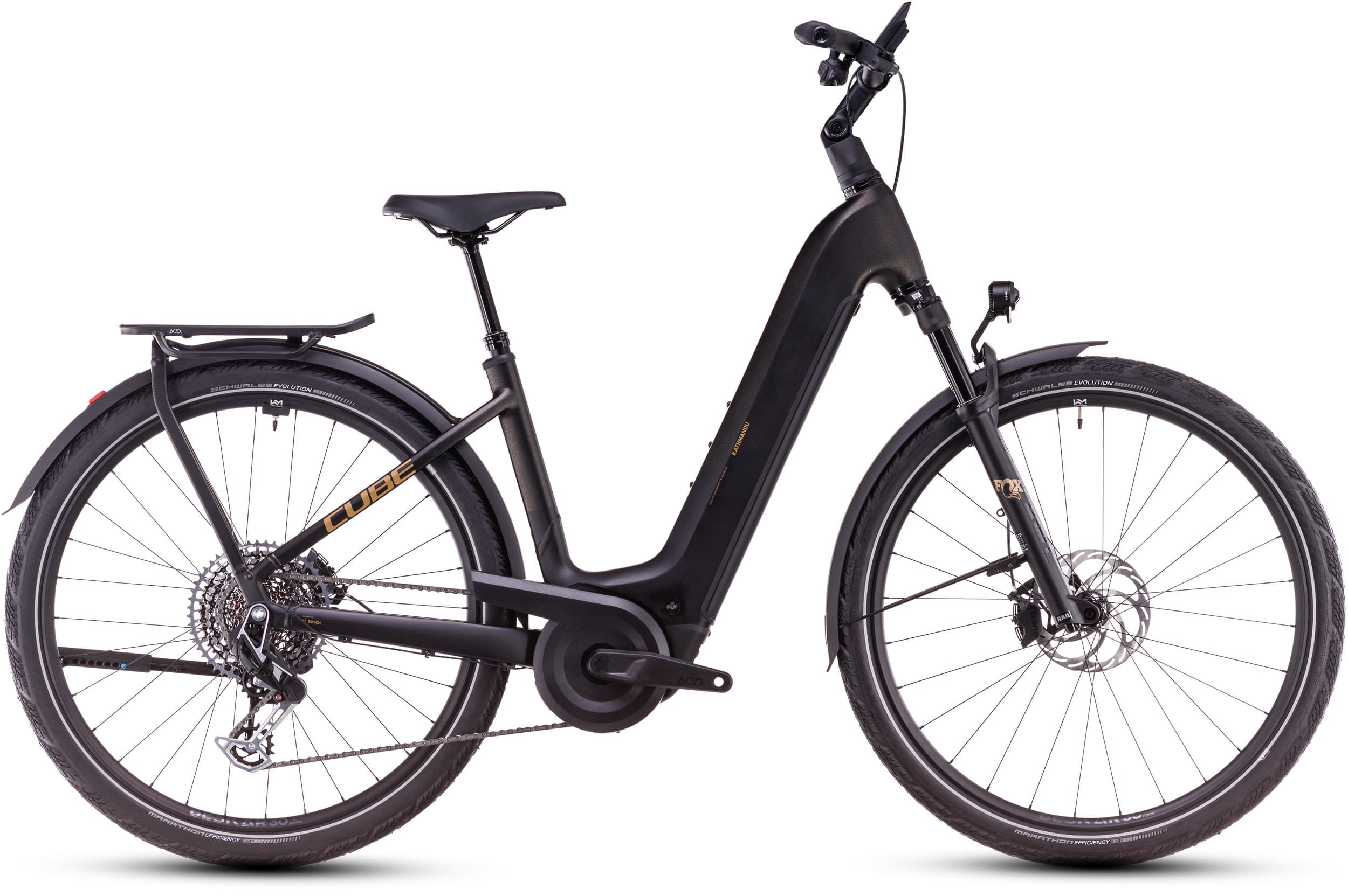 Cube Kathmandu Hybrid SLT Easy Entry 800 golddust´n´black - Easy Entry 58 cm