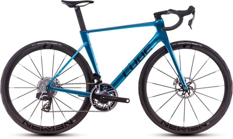 Cube Litening AIR C:68X SLX chromeblue´n´carbon - 58 cm