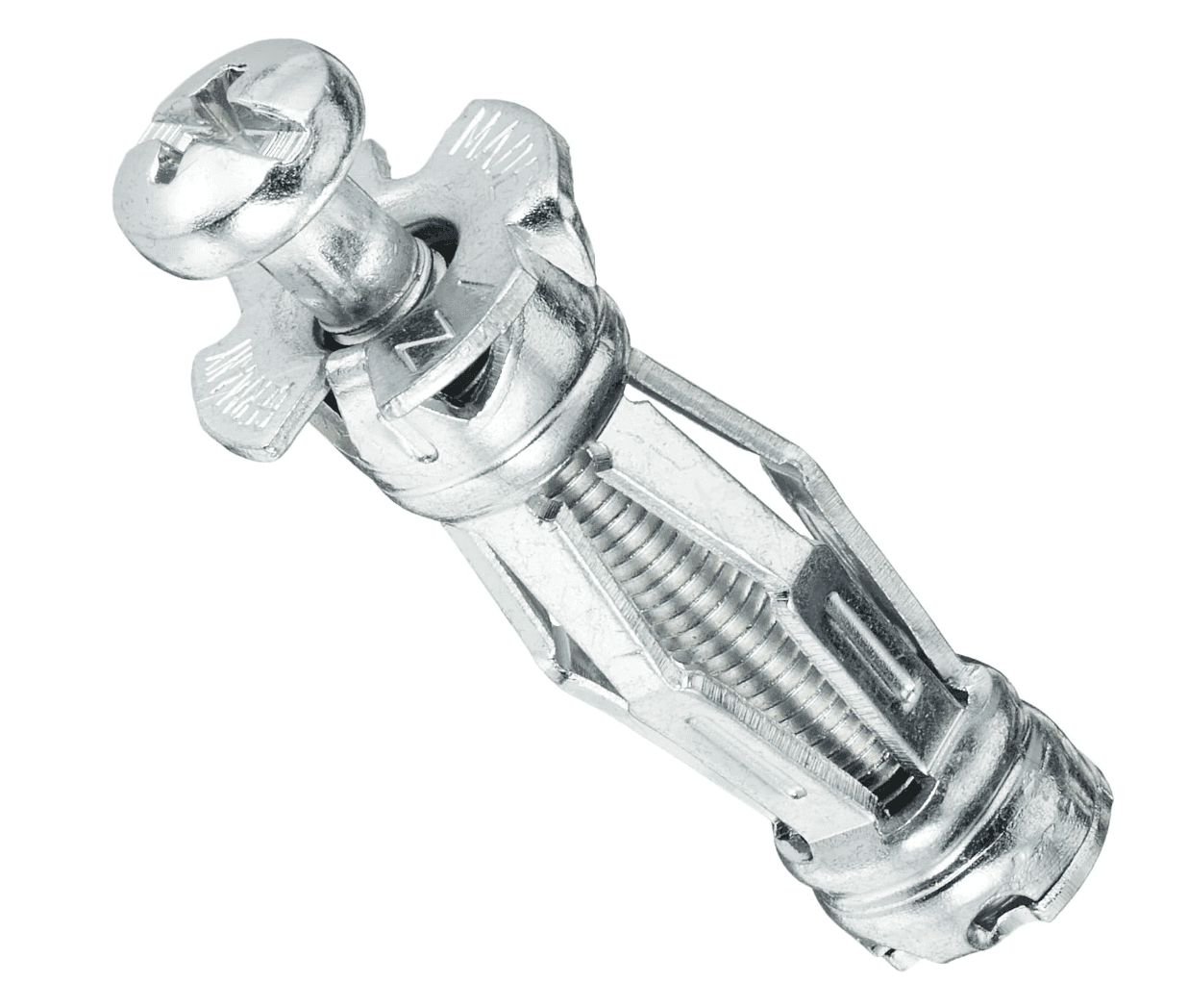 Chevilles métalliques à expansion avec vis anti-arrachement (Compatible avec toutes les boites Eagle Lock)