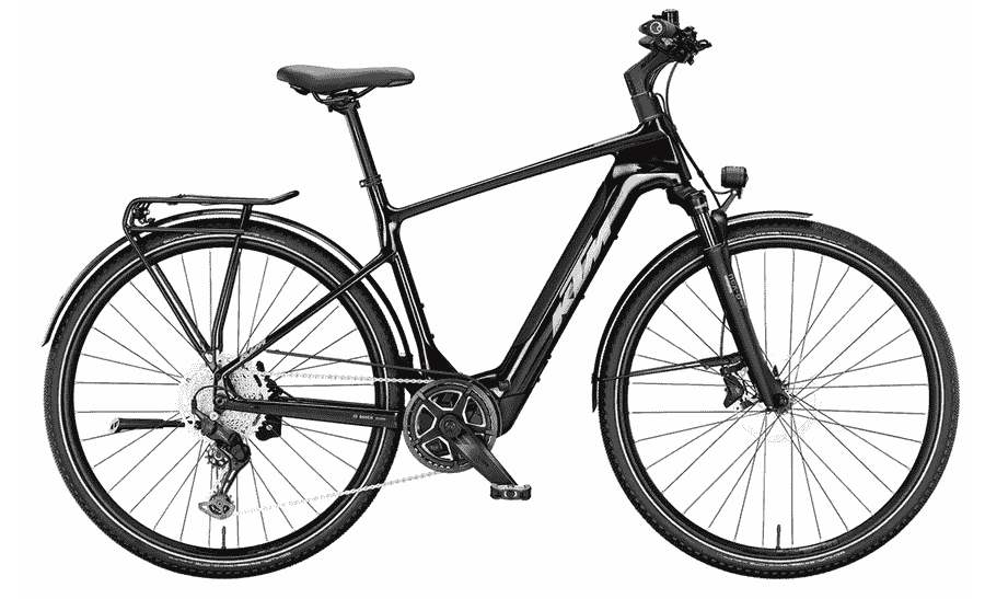KTM MACINA SPORT SX ELITE - 28 Zoll 400Wh 10K Diamant - transparent rot (grau+chrome orange)
