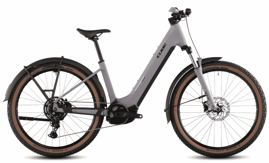 Cube Reaction Hybrid Performance 600 FE - 27,5 Zoll 600Wh 9K Wave - plumgrey´n´schwarz - electricblue´n´dazzle , M