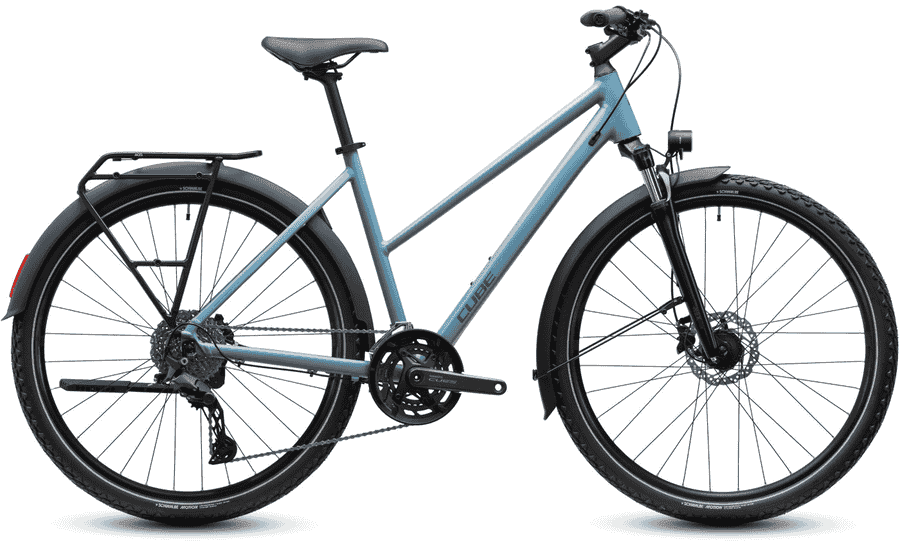 Cube Nature Pro FE - 28 Zoll 20K Trapez - surfblue´n´blau - 46 cm
