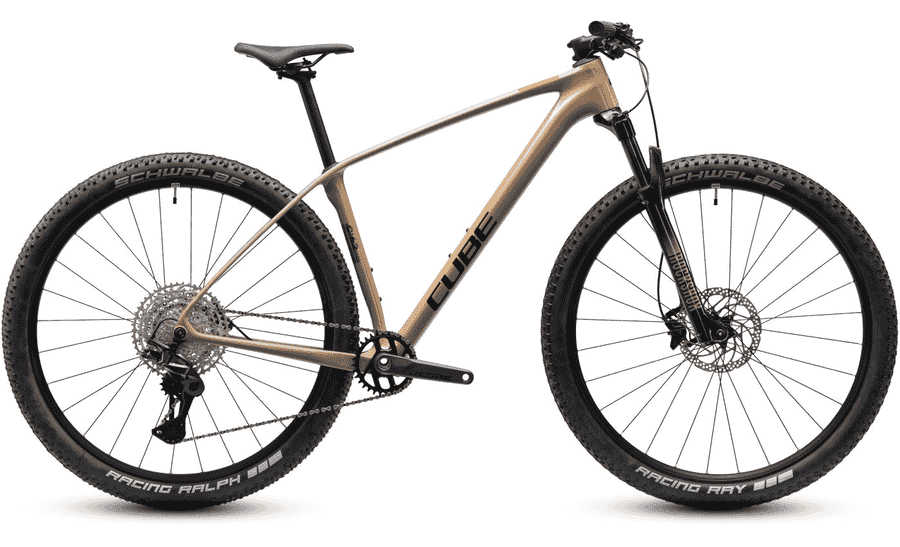 Cube Reaction C:62 ONE - 27.5/29 Zoll 12K Diamant - cappuccino´n´schwarz - L