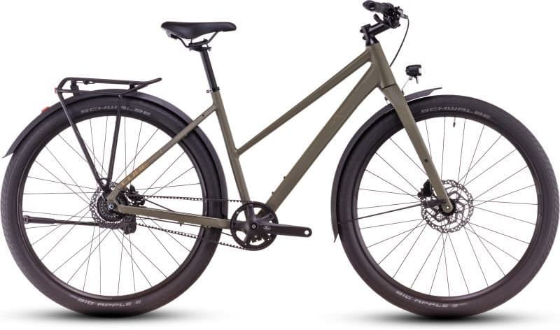 Cube Hyde Pro FE Lady dustyolive´n´gold - Trapeze 54 cm