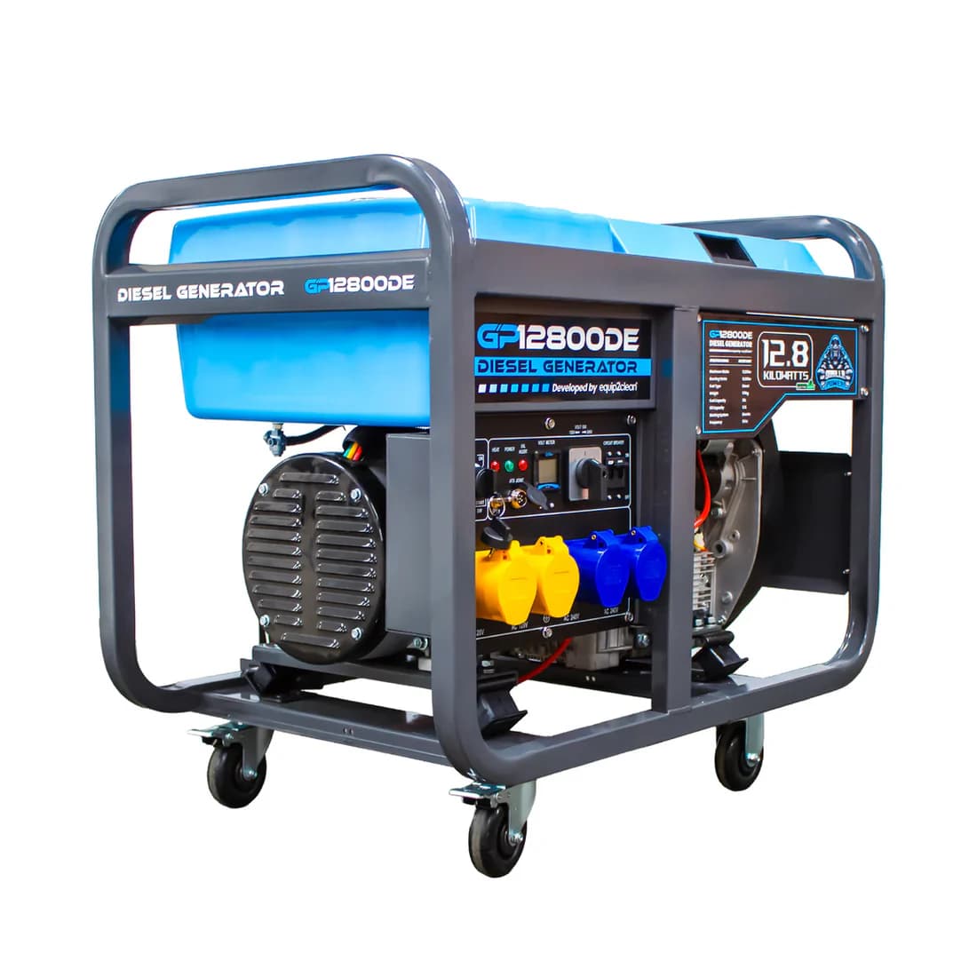 Générateur diesel Gorilla Power 12800 W avec démarrage électrique et clé | GP12800DE