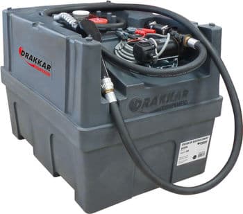 Cuve de stockage gasoil Drakkar 200L avec pompe électrique