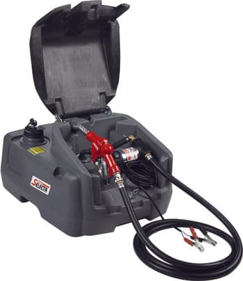 Réservoir gasoil mobile Luro 12v 100l avec pompe 40l/mn