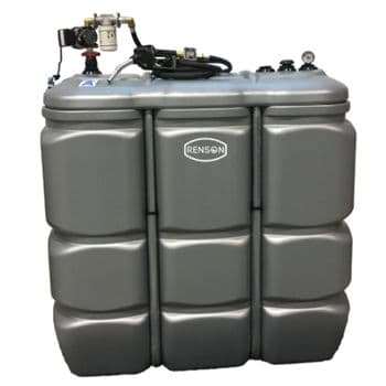 Cuve de stockage gazole 1500L Renson PEHD double parois