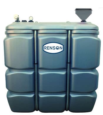 Cuve de stockage d'huile usagée PEHD 1000L avec entonnoir