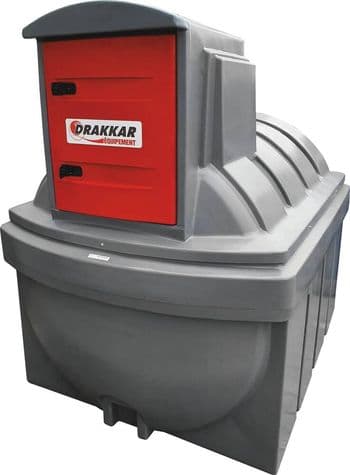 Cuve de stockage 2500L avec pompe 60L/min Drakkar