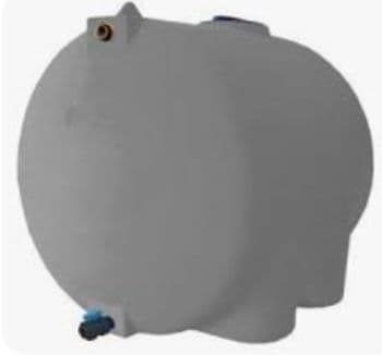 Cuve de stockage horizontale PE ronde 5000L Renson