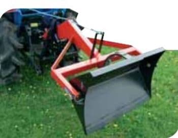 Chargeur arrière 80 pour micro tracteur, hauteur de levage 150cm