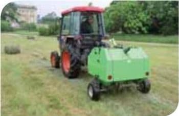 Rotopresse liage à corde-portée 83 pour micro tracteurs