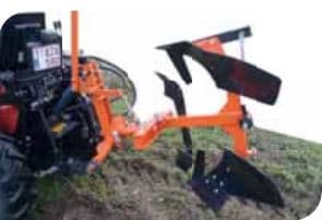 Charrue 10 pouces pour micro tracteurs Vert Service