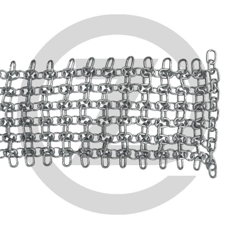 Natte en maillons de chaîne pour broyeurs