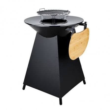 Brasero barbecue — Grille et tablette