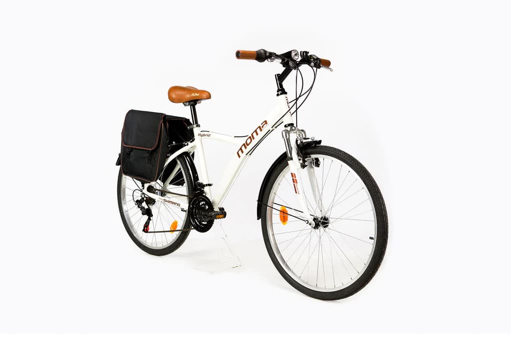 Bicicleta Hybrid 26 Blanca