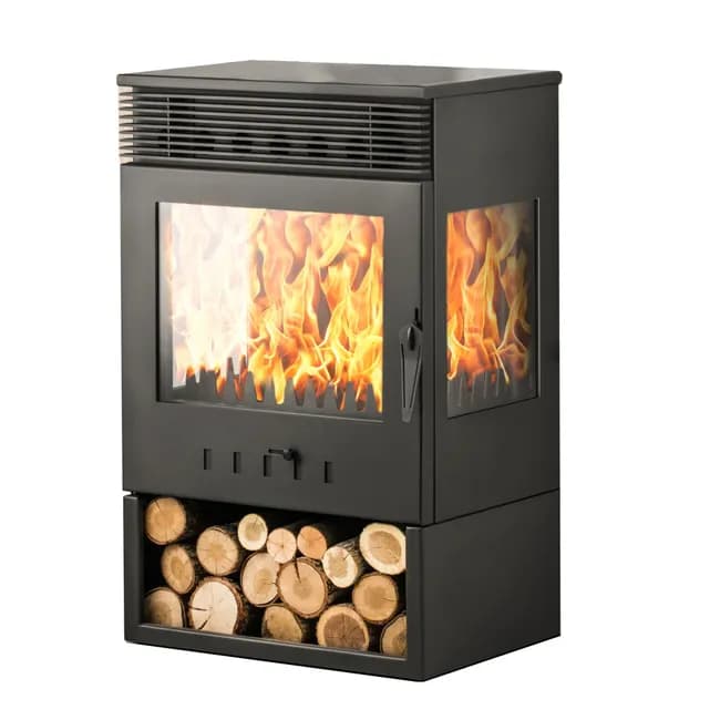 Estufa de leña Tokio ventilada 10kW