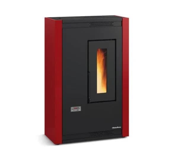 Estufa de pellet LA NORDICA Luisella 4.8 kW burdeos