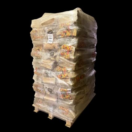 Palet de 70 bolsas de troncos Crépito Premium