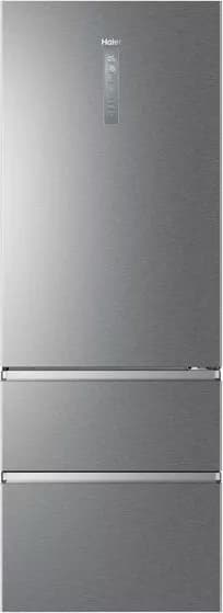 Haier A3FE744CPJ Freistehender kühlschrank mit gefrierfach cm. 70 - h.200 - lt. 460 - rostfreier stahl