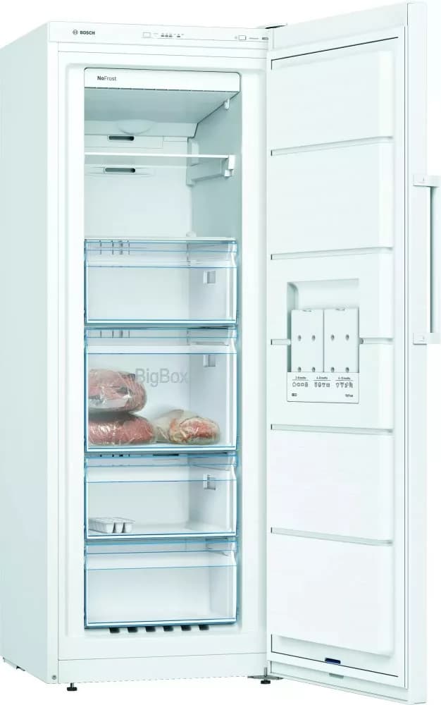 Bosch GSN29VWEP 4 Freistehender vertikaler gefrierschrank cm. 60 - h. 161 - 200 lt. - weiß