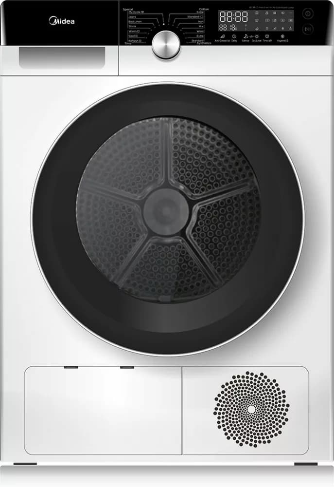 Midea MDK9A3 Knight Trockner cm. 60 - kapazität 9 kg - weiß