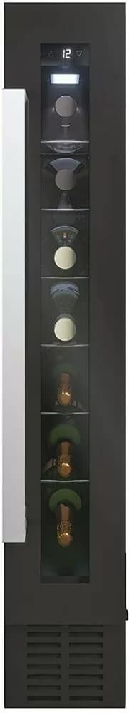 Candy CCVB 15/1 Divino Eingebauter weinkeller cm. 15 std. 87 - 7 flaschen - schwarz