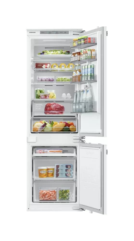 Samsung BRB26715DWW Einbaukühlschrank mit gefrierfach cm. 54 std. 177 - lt. 264