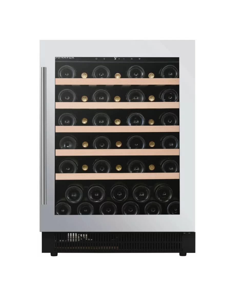 Dunavox UF-46.138SS Flow-46 Weinkeller cm. 60 - 46 flaschen - edelstahl