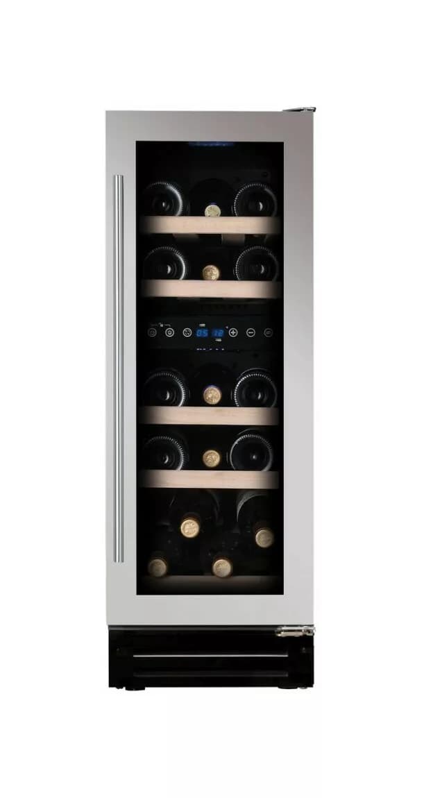 Dunavox UF-17.58DSS Flow-17 Weinkeller cm. 30 - 17 flaschen - edelstahl