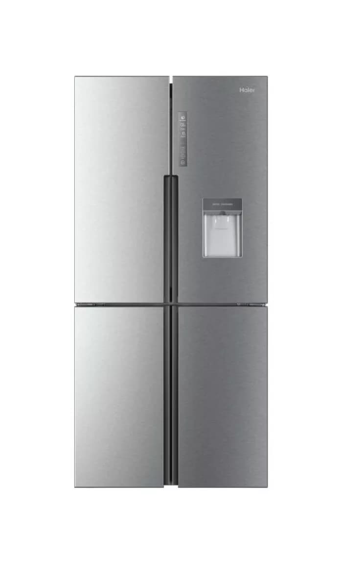 Haier RTG684WHJ Cube 83 Serie 5 Kühlschrank mit 4-türigem gefrierfach - cm. 83 h 180 - lt. 466 - silber