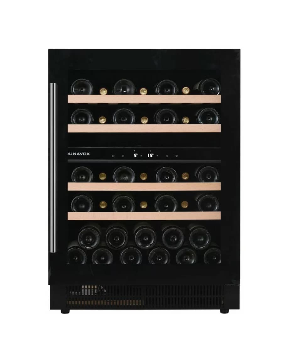 Dunavox UF-39.121DSS Flow-39 Weinkeller cm. 59 - 39 flaschen - edelstahl