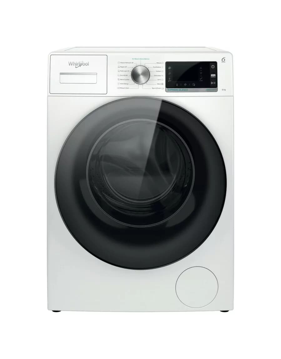 Whirlpool W6XW845WBEE Waschmaschine cm. 60 - kapazität 8 kg - weiß