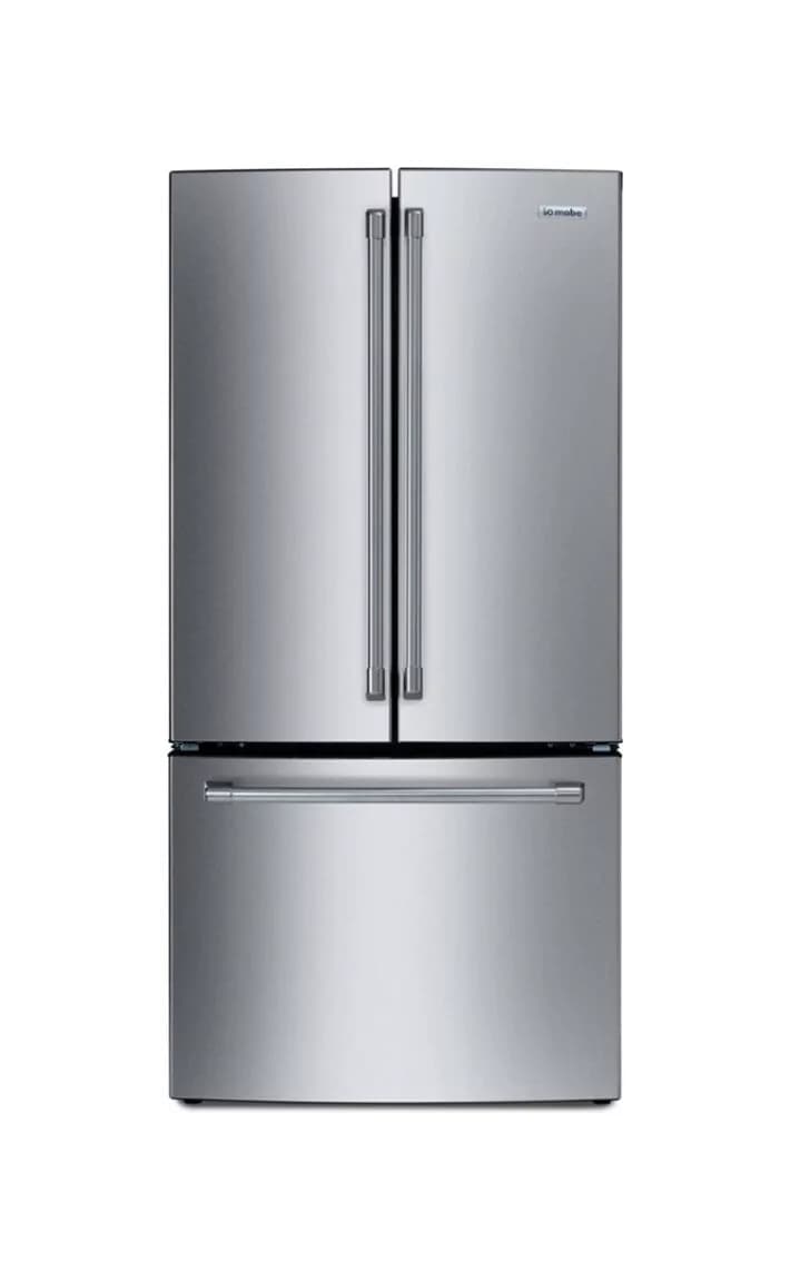 Mabe INO27JSPFFSSX Freistehender kühlschrank mit gefrierfach französische tür cm. 93 std. 177 - 765 liter - edelstahl