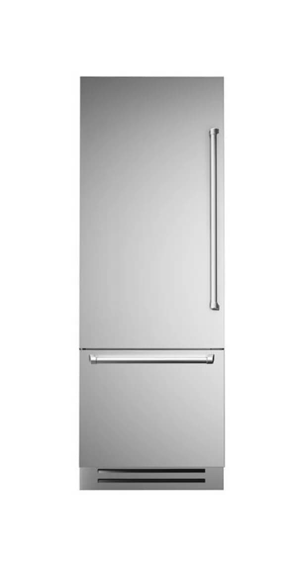 Bertazzoni REF755BBLXTT Master Kühlschrank mit gefrierfach cm. 75 stunden 212 - lit. 440 - edelstahl (griffe nicht enthalten)