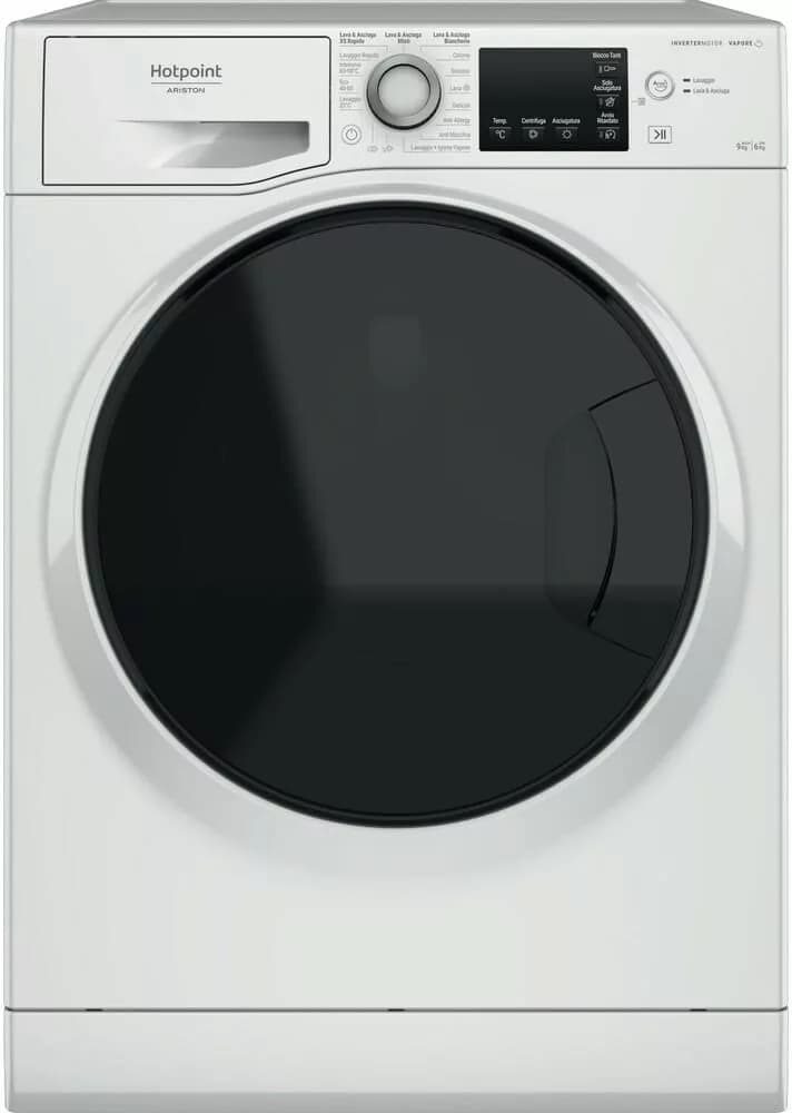 Hotpoint Ariston NDB9636DAIT 60 cm waschtrockner - 9 kg wäsche - 6 kg trocknen - weiß