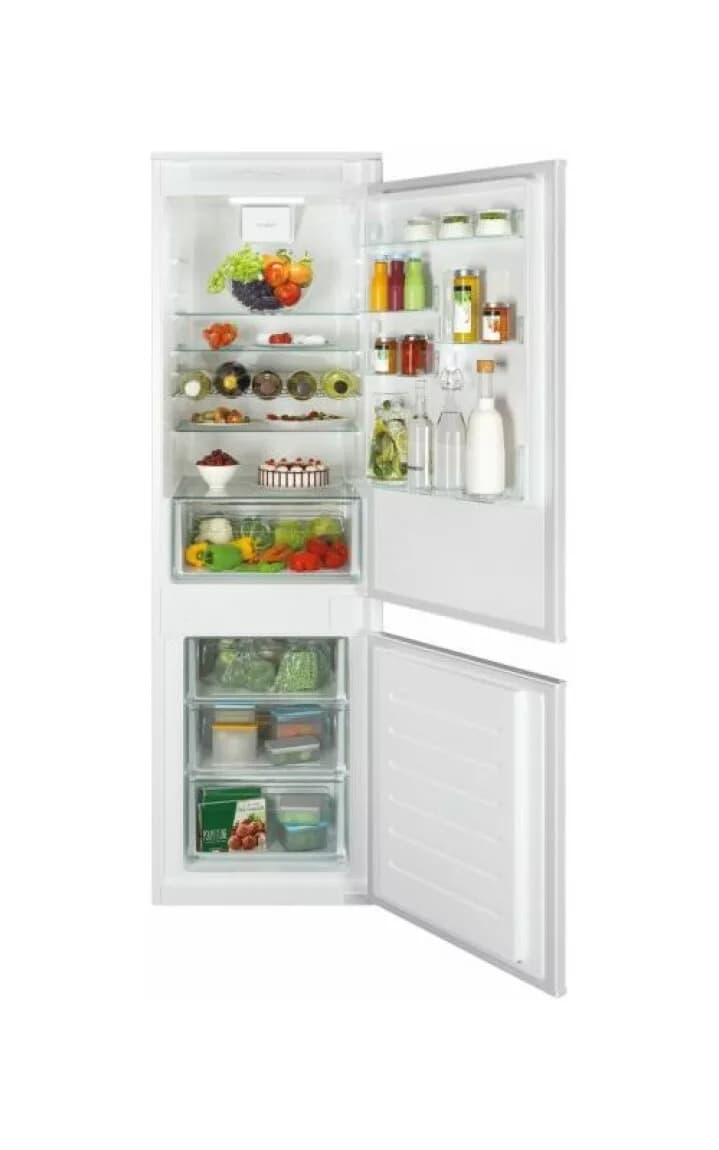 Candy CBL3518EVW Einbaukühlschrank mit gefrierfach cm.54 h.177 lt.263