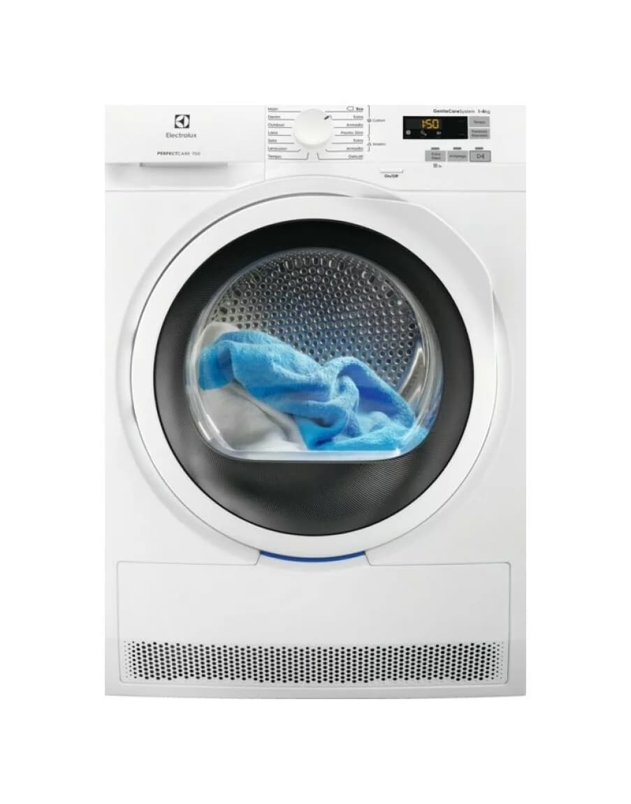 Electrolux EW7H583B 700 Gentlecare Wärmepumpentrockner cm. 60 - kapazität 8 kg - weiß