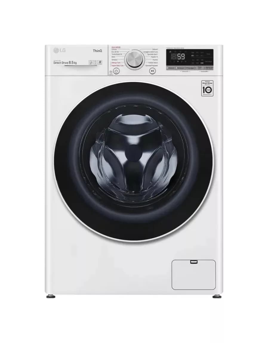 Lg F2WV5S8S0E V5 Waschmaschinecm. 60 - kapazität 8,5 kg - weiß
