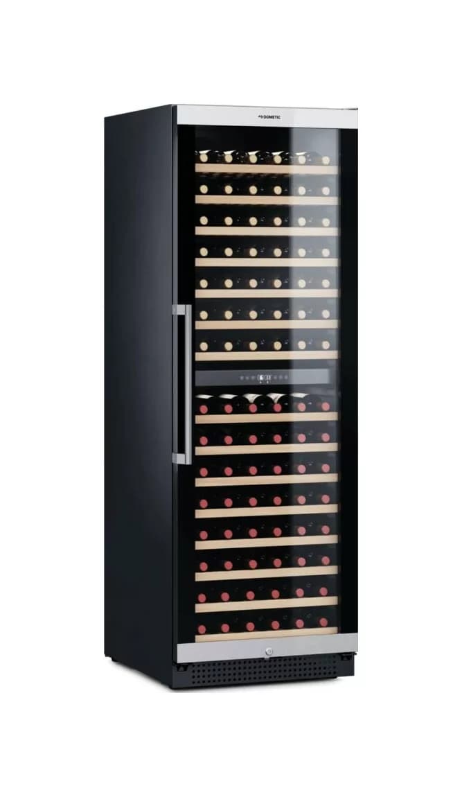 Dometic Home C154F Weinkeller cm. 60 - 154 flaschen - schwarz und edelstahl