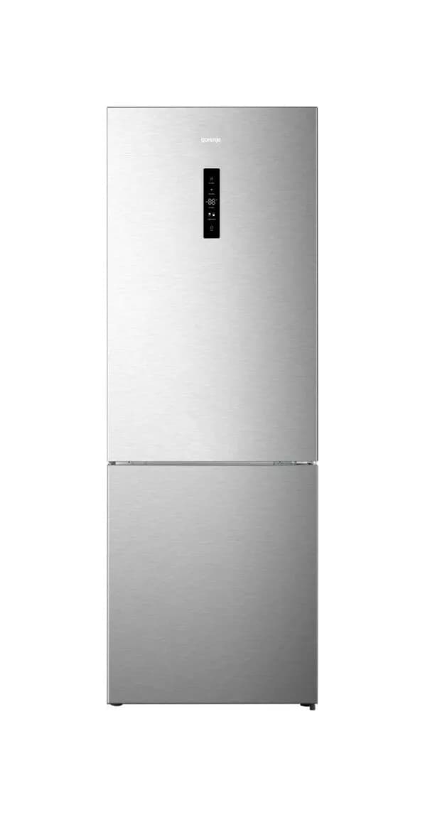 Gorenje NRK720EAXL4 Freistehender kühlschrank mit gefrierfach cm. 70 h 200 - lt. 495 - edelstahl