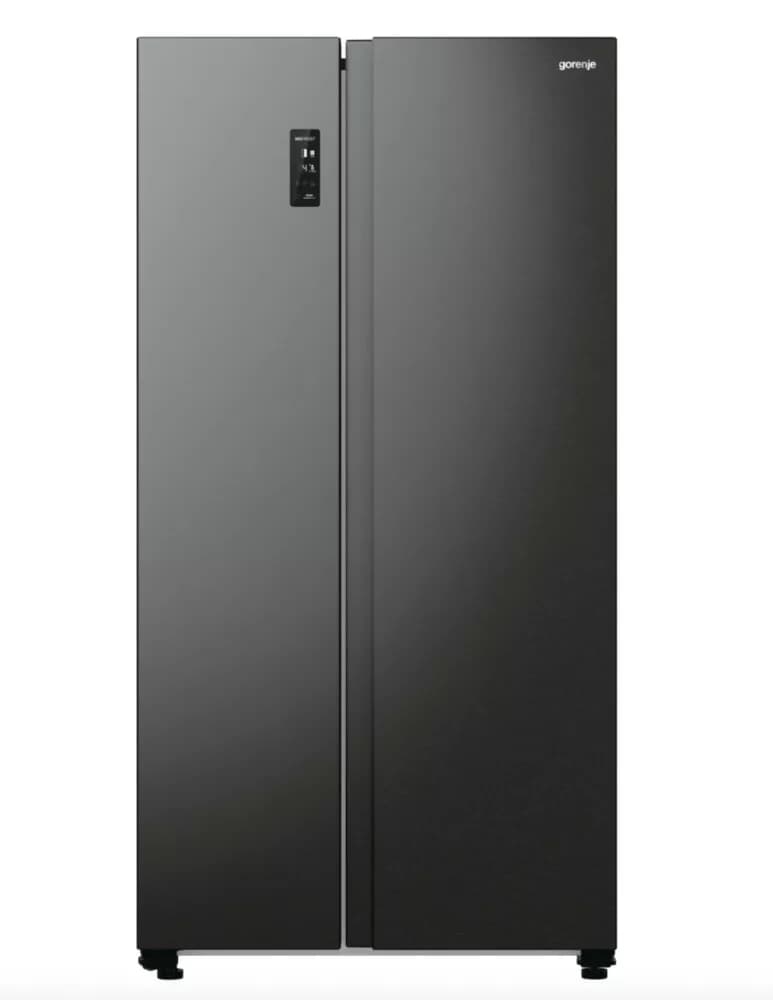 Gorenje NRR9185EABXL Kühlschrank mit side-by-side-gefrierfach cm. 92 std. 179 – lit. 550 – schwarzer edelstahl