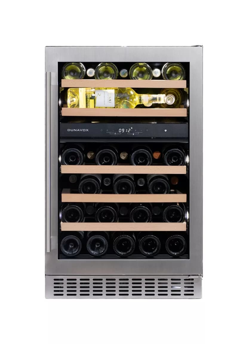 Dunavox DAUF-38.100DSS Flow-38 Weinkeller cm. 50 - 38 flaschen - edelstahl