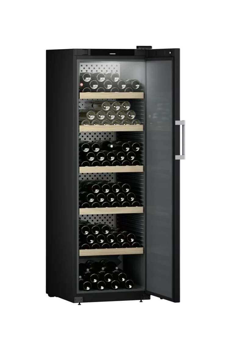Liebherr WSBLI 5231 Grandcru Selection Freistehender, klimatisierter weinkeller mit integriertem wlan - cm. 60 std. 189 – 226 flaschen – schwarz