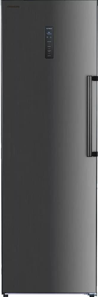 Cromberg HRH 1P 34 BX Eintüriger gefrierschrank cm. 60 stunden. 185 - lt. 274 – schwarzer edelstahl