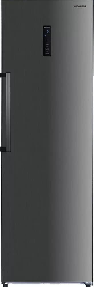 Cromberg HRH 1P 47 BX Eintüriger kühlschrank cm. 60 stunden. 185 - lt. 359 – schwarzer edelstahl