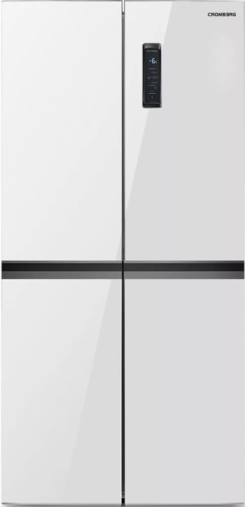 Cromberg HRH 4P 73 GW 4-türiger kühlschrank mit gefrierfach – cm. 91 stunden. 190 - lt. 522 - weißes glas