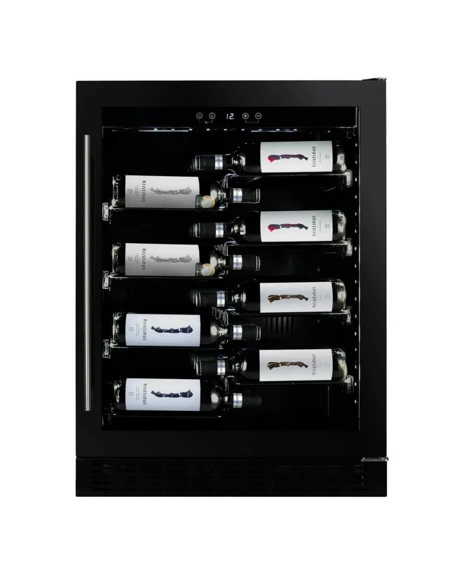 Dunavox DAUF-40.138B Flow-40 Eingebauter weinkeller cm. 60 - 40 flaschen - schwarz